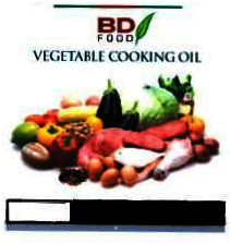 Trademark BD FOOD VEGETABLE COOKING OIL + LUKISAN SAYURAN & DAGING