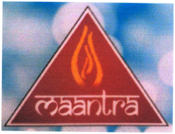 Trademark MAANTRA + LOGO