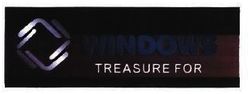 Trademark WINDOWS TREASURE FOR + LOGO