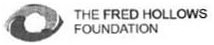 Trademark THE FRED HOLLOWS FOUNDATION