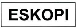 Trademark ESKOPI