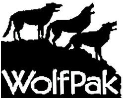 Trademark WOLFPAK + Lukisan srigala