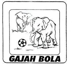 Trademark GAJAH BOLA + LUKISAN