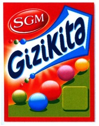 Trademark SGM GIZIKITA + LOGO