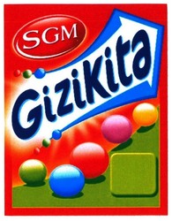 Trademark SGM GIZIKITA + LOGO