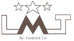 Trademark LMT / BY FREDERICK LIE + LOGO BINTANG TIGA