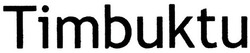 Trademark TIMBUKTU