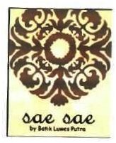 Trademark SAE SAE / BY BATIK LUWES PUTRA + LOGO