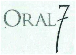 Trademark ORAL 7