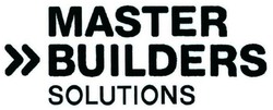 Trademark MASTER BUILDERS SOLUTIONS