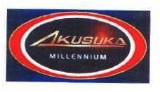 Trademark AKUSUKA MILLENNIUM + LOGO