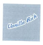 Trademark VANILLA RICH