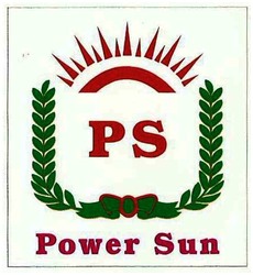 Trademark PS POWER SUN + LOGO