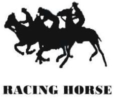 Trademark RACING HORSE + LOGO ORANG NAIK KUDA