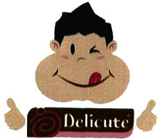 Trademark DELICUTE + LUKISAN WAJAH