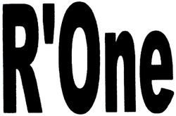 Trademark R ONE