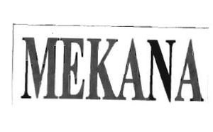 Trademark MEKANA