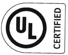 Trademark UL CERTIFIED