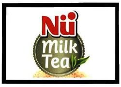 Trademark NU MILK TEA + LUKISAN DAUN TEH