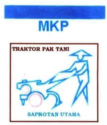 Trademark MKP TRAKTOR PAK TANI + LUKISAN