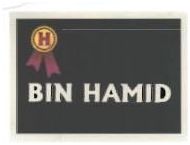 Trademark BIN HAMID