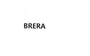 Trademark BRERA