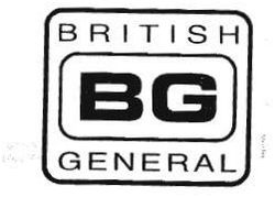 Trademark BRITISH GENERAL BG