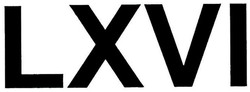 Trademark LXVI