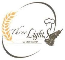 Trademark THREE LIGHTS WE LOVE CAKES+LUKISAN