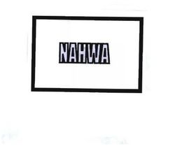 Trademark NAHWA