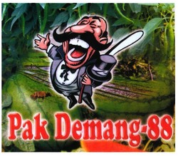 Trademark PAK DEMANG 88 + lukisan orang