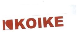 Trademark KOIKE + LOGO