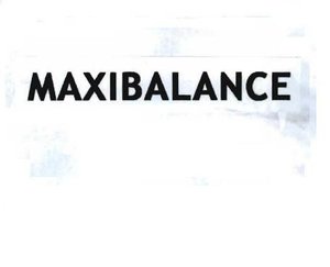 Trademark MAXIBALANCE