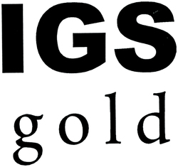 Trademark IGS GOLD