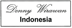 Trademark DENNY WIRAWAN INDONESIA