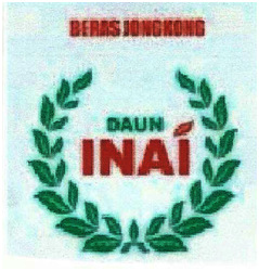 Trademark BERAS JONGKONG DAUN INAI + LOGO