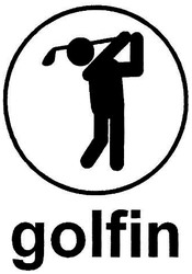 Trademark GOLFIN + LOGO ORANG MAIN GOLF