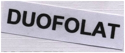 Trademark DUOFOLAT