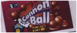 Trademark OT CANNON BALL COKLAT KUNYAH + GAMBAR