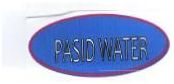 Trademark PASID WATER