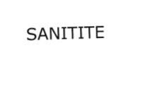 Trademark SANITITE