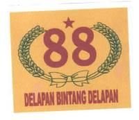 Trademark 88 DELAPAN BINTANG DELAPAN + LUKISAN