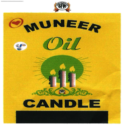 Trademark MUNEER OIL CANDLE