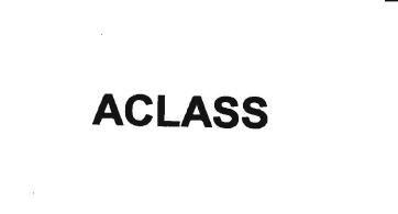 Trademark ACLASS