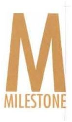 Trademark MILESTONE + LOGO M