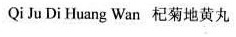 Trademark QI JU DI HUANG WAN