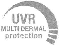 Trademark UVR MULTI DERMAL PROTECTON + LOGO