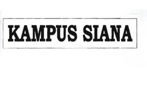 Trademark KAMPUS SIANA