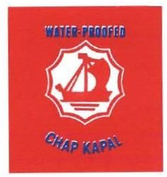 Trademark WATER PROOFED CHAP KAPAL + LUKISAN