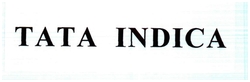 Trademark TATA INDICA